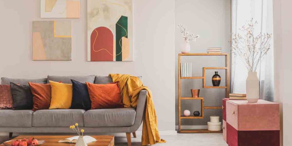 stanza colori per zona relax in casa