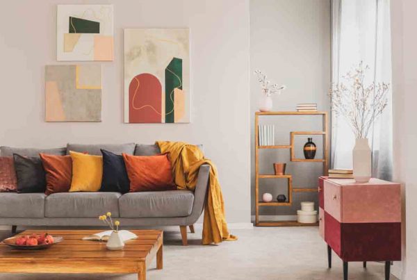 stanza colori per zona relax in casa