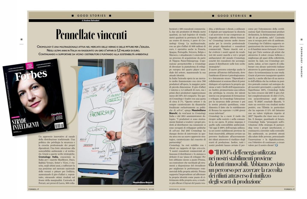 cromology forbes gennaio 2022